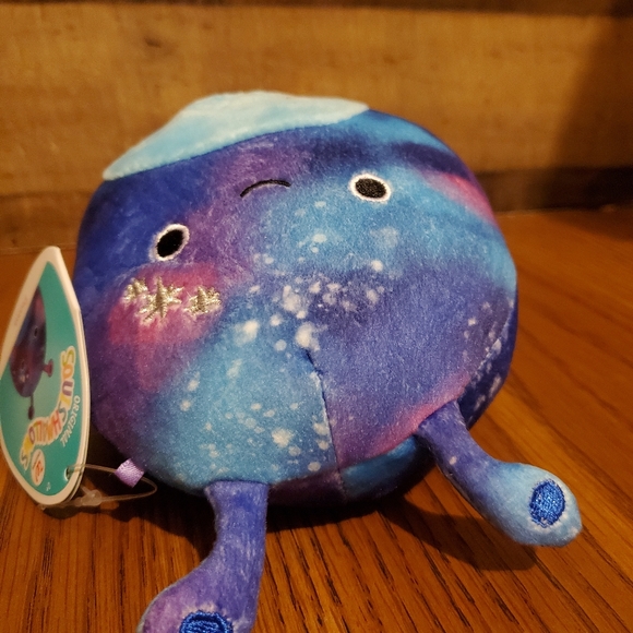 Squishmallow Piaxa Galaxy Alien 5” Purple Blue Tie Dye Plush 2021 Kellytoy NWT - Picture 6 of 11